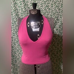 Pink Halter Top Princess Polly Size 4/S